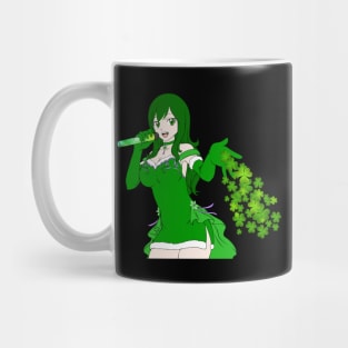 St Patricks Day Girl Anime women dress Mug